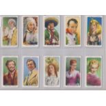 Stephen Mitchell & Son Stars of Screen and History 1939 series of 25/25 cards VGC