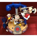 Disney Novelty Mickey Dixieland Animated Telephone. The phone is made by Mybelle Dixie and model No.