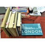 London - Six books on the history including: The Londoner's England by Alan Bott, The Making of