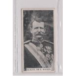 Thomsons & Porteous, Boer War Celebrities 1901 x 1 card, VGC