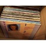 Country & Western Records. Job lot of 50 vinyl LP records, all Country & Wester, all in Good to