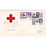 Great Britain FDC's 1963 (15 August) Red Cross Centenary Phosphor set, 'A Centenary of Service'