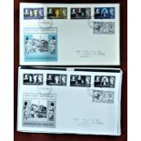 Great Britain FDCs 1964 (23 April) Shakespeare Festival Variety Stratford FDI cds 2s6d black on