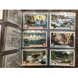 Liebig 6 Full Sets cards, Nos 1154, 1155, 1156, 1157, 1158, VGC