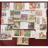 Liebig 20 sets of cards, varied subjects, Good condition