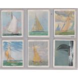 Player & Sons, Racing Yachts cigarette cards, full set (a series of 25 from paintings of Charles