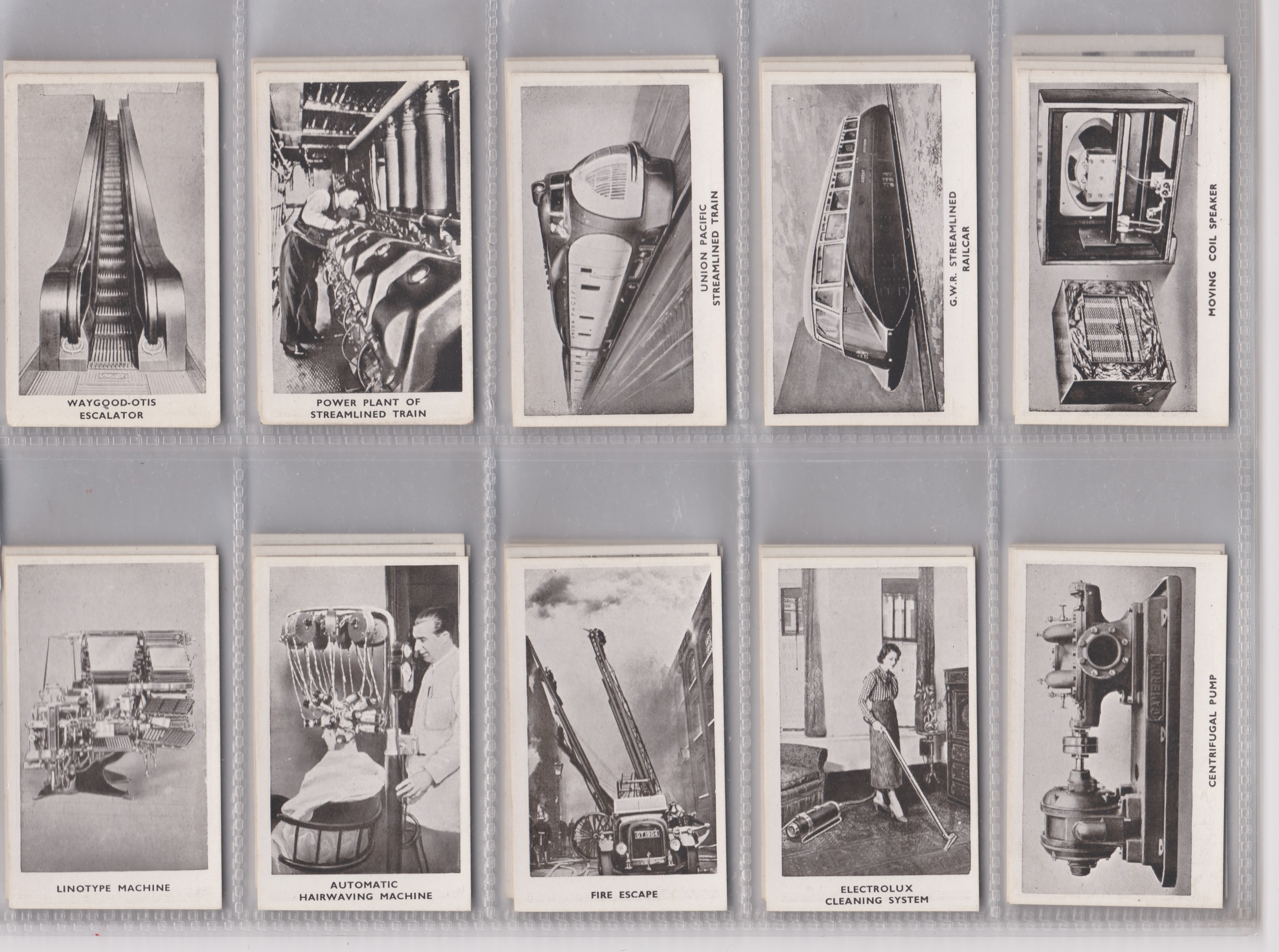 Rothmans Ltd., Modern Inventions 1935 set 50/50, VGC