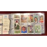 Football & Cricket Trade Cards, good to very good condition, Inc. CHIX No 2 series Famous