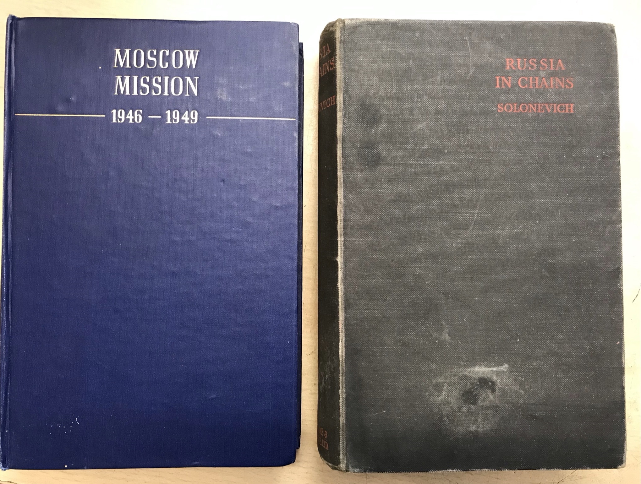 Moscow Mission 1946-1949 by Walter Bedell Smith, printed 1950 in very good condition with minor