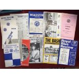 Wealdstone Football Club Programmes and handbooks 1960s/70s (12) including Wealdstone handbook