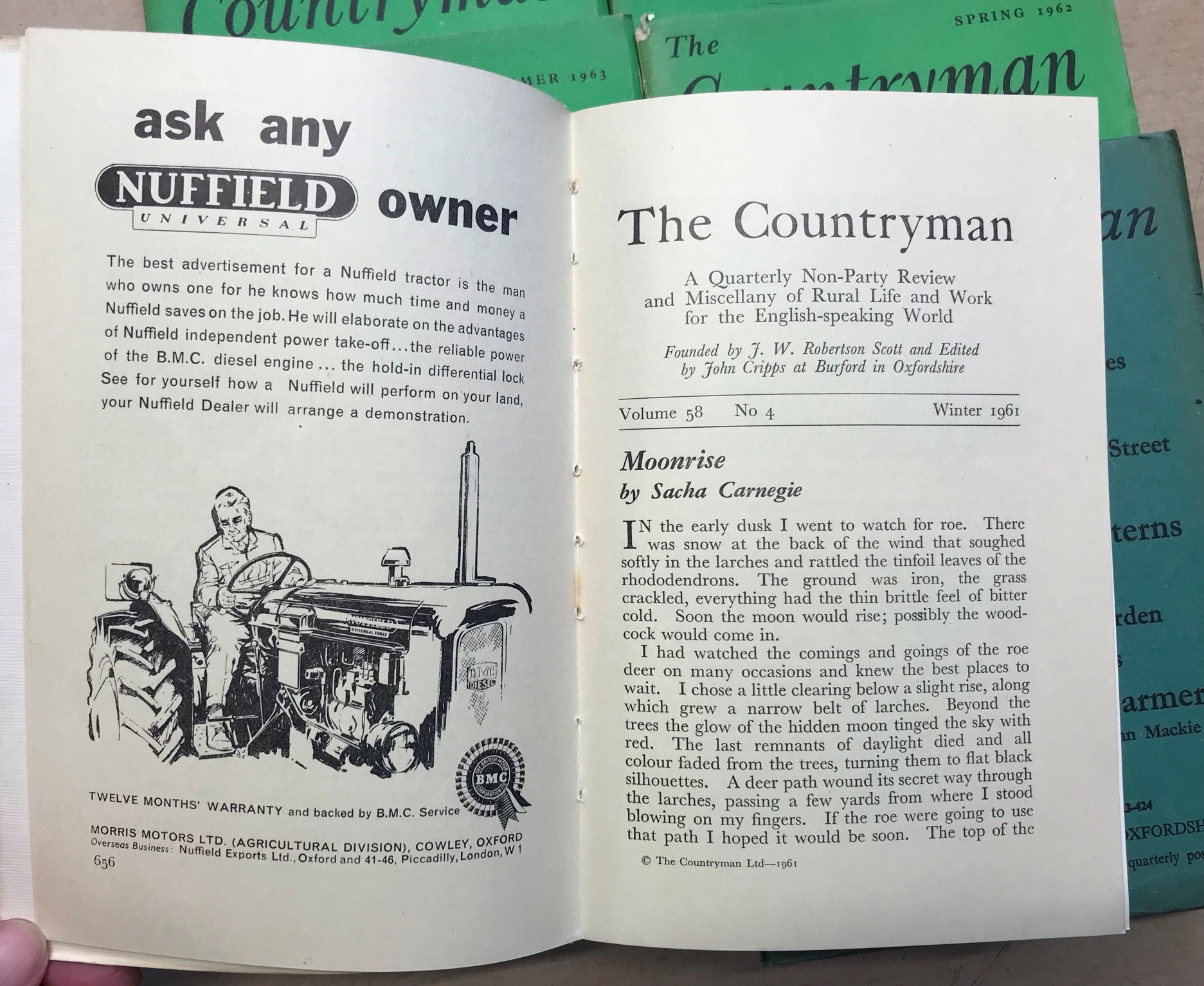 The Countryman comes from the country 6 x quarterly magazines, 1962 Autumn, Winter & Spring, 1963 - Image 3 of 3