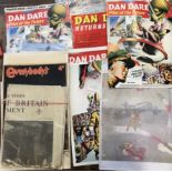 Dan Dare and 1951 Festival of Britain ephemera and 2 Jigsaw puzzles Lot includes Dan Dare posters
