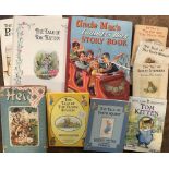 A box of 10 children's books, including Beatrix Potter, Heidi by Johanna Spyri 1954, Uncle Mac's