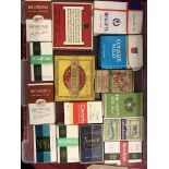 A quantity of vintage cigarette packets (15) including Regatta King Size, Gallahers Park Drive,