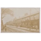 London Leighton The Broadway RP Postcard circa 1905 the street with activity Pub John Walker (