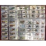 Lamberts of Norwich cigarette cards. 2 sets. Birds & Their Eggs, 1 set Car Registration Nos (