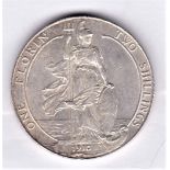 1910 Edward VII Florin, NEF