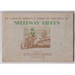 John Player & Sons. 1 Stuck in Album. Speedway Riders. Full Set. VGC