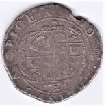 1625-49 Charles I Half Crown about fine, scarce