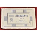 Singapore. A very early booklet of postcards pub Hilckes, Singapore. Interesting range of cards,