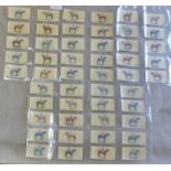 John Player & Sons. 2 Full Sets (transfers) Dogs by Wardle 1931 50/50. Derby & Grand National