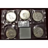 Canadian 1963-67 Canada Dollar Set (5), portfolio