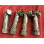 American WWII Military TL-122-D Model Flashlights (2), made by “Bright Star”. Overall in good