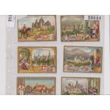 Liebig Historic Castles 1905, Good condition, one torn at the top corner