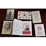 Canadian WWI and later ephemera relating to Sapper Reginald Hough 2nd Battalion Canadian