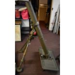 The Brandt mle 27/31 mortar with deactivation certificate, it was a regulation weapon of the