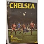 Chelsea FC 1984-85 football programmes (Vol 2) Home (9) Away (12) including Milk Cup.