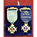 Manchester Unity Oddfellows Friendly Society Medals for the Stockall Demonstration 1887 and