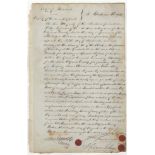 Norwich 1848 - Handwritten and Writers signed Notice to William Wilde, City of Norwich etc., from