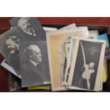 The Zacron Collection of Postcards & Ephemera box of mostly modern, some earlier with a selection of