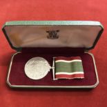 British EIIR Women’s Voluntary Service medal in case. Royal Mint marked case. The WVS Long Service