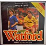 Chelsea FC 1984-85 (Vol 3) Home (9) Incl Bradford City Appeal Fund v Glasgow Rangers Away (8)