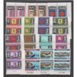 Guernsey 1969 Views S.G. 13, 15-27, 18a u/m part set in pairs. Cat £45+