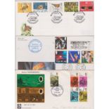 Great Britain 1970 (3 June) Literary Anniversaries set on Cameo FDC, old Curiosity Shop H/S, 1991 (