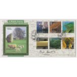 Great Britain Benham Gold (8 Feb) 2005 South West England set with Avebury Marlborough H/S, signed