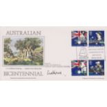 Great Britain 1988 (21 June) Australian Bicentenary set on Captain Cook Museum DC (BFDC5) Marton-