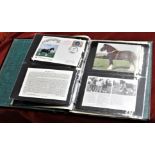 Great Britain 1978 Shire Horse Society 1878-1978 Centenary album of FDC's (18)