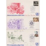 Great Britain 1985 (8 Oct) National Association of Boy's Clubs FDC Stoke-on-Trent h/s on 17p, signed