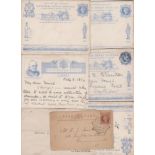 Great Britain 1890 Penny Post Jubilee Covers, Guildhall h/s etc. Good cover lot, some unused (6)