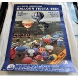 Aviation History 1991 13th International Balloon Fiesta Ashton Court Bristol, 9-11 August 1991