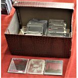 Magic Lantern Slides in a box (80+) including Cathedrals and Religious, Boer War etc. An excellent