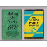 The 50 Best Party Games book Arthur Annesley Ross 1960 and Making the Party Go book by D M