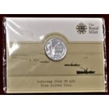Great Britain 2014 Centenary of the outbreak of the First World War £20 silver coin, BUNC in Royal
