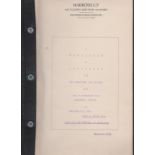 Harrods Ltd Auctioneers Surveyors & Valuers. February 1939. A Valuation & Inventory of The Furniture