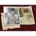 1945 & 1952 dated Press Photos of the New Egyptian Premier Aly Maher Pasha, one taken after the