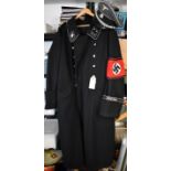 German WWII Replica SS Greatcoat at the rank of Senior assault unit leader (Obersturmbannführer),